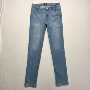 7 For All Mankind Paxtyn Women's Tapered Leg Denim Blue Jeans Size 16 (29X30)